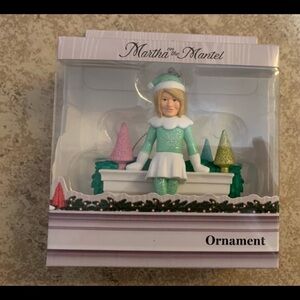 New! “Martha Stewart” Martha On The Mantel Ornament Christmas Decor.